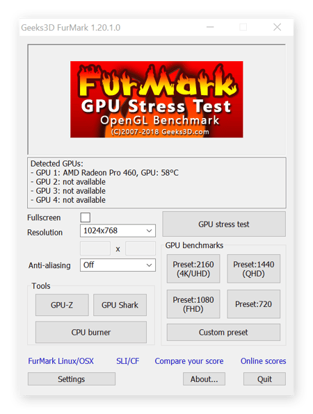 Testing nvidia cheap graphics card